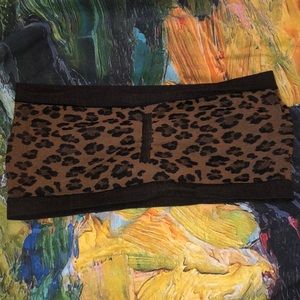 Leopard bandeau